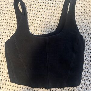 Aerie Black Bodysuit